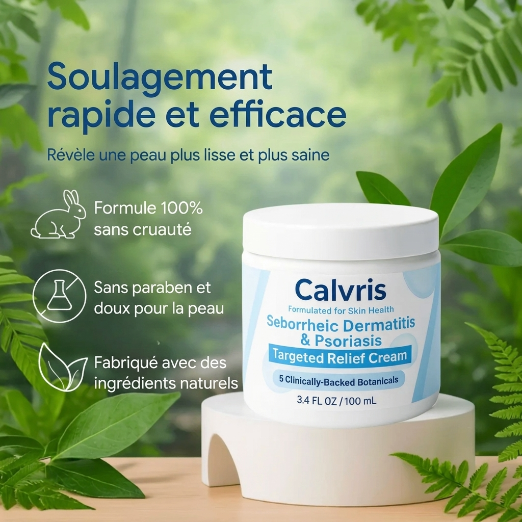 Calvris - Crème réparatrice pour Barbe