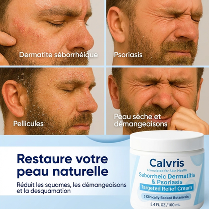 Calvris - Crème réparatrice pour Barbe