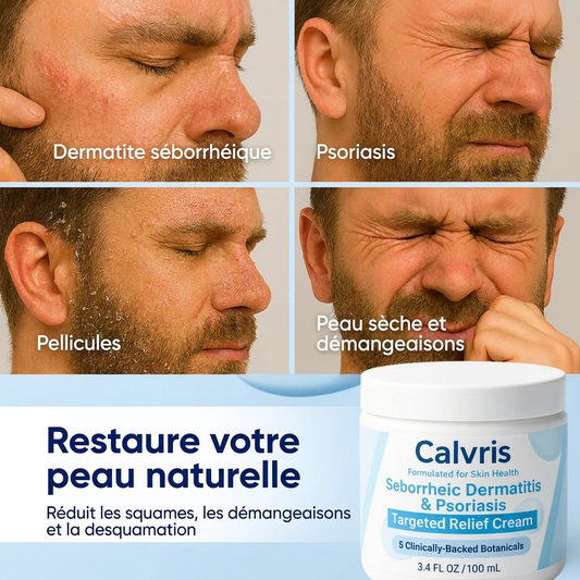 Calvris - Crème réparatrice pour Barbe