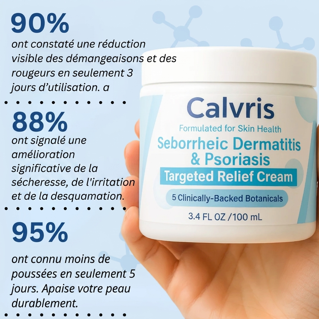 Calvris - Crème réparatrice pour Barbe