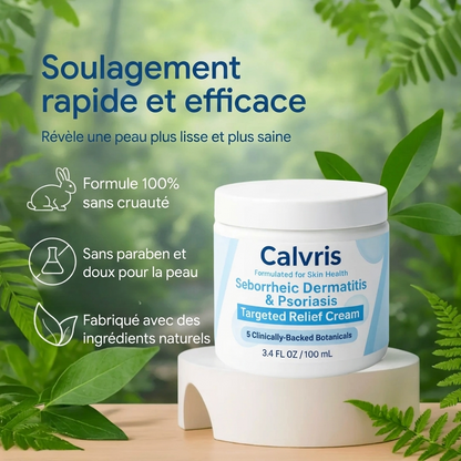Calvris - Crème réparatrice pour Barbe